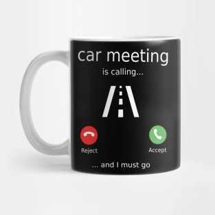 car meeting Mug